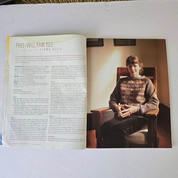 Interweave Knits Winter 2003 Magazine - Picture 7 of 14